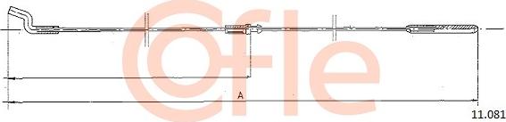 Cofle 11.081 - Akseleratora trose autodraugiem.lv