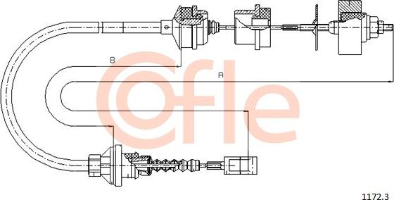 Cofle 1172.3 - Trose, Sajūga pievads autodraugiem.lv