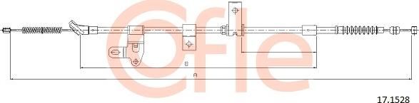 Cofle 17.1528 - Trose, Stāvbremžu sistēma autodraugiem.lv