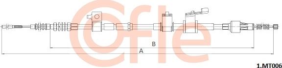 Cofle 1.MT006 - Trose, Stāvbremžu sistēma autodraugiem.lv