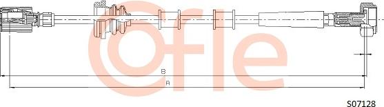 Cofle S07128 - Spidometra trose autodraugiem.lv