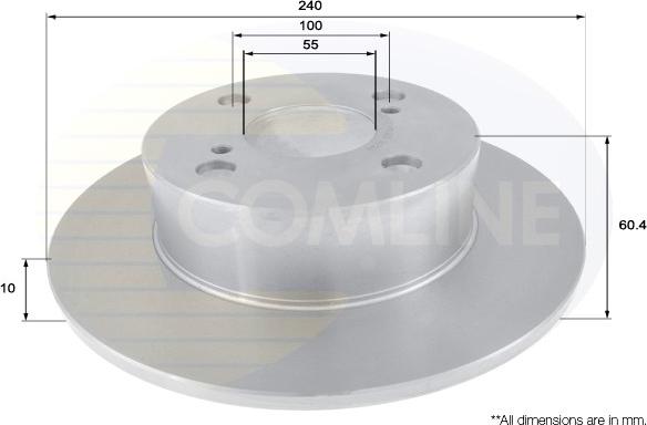 Comline ADC01131 - Bremžu diski autodraugiem.lv