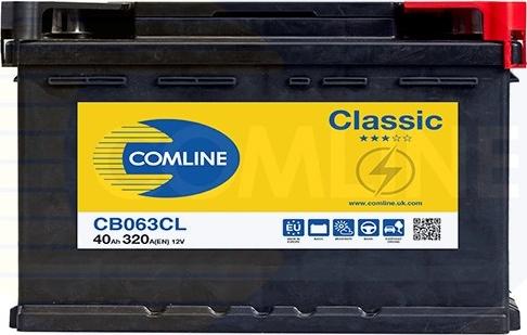 Comline CB063CL - Startera akumulatoru baterija autodraugiem.lv