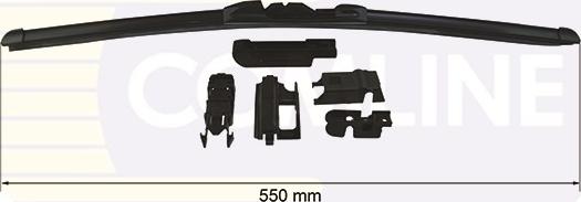 Comline CFWB550 - Stikla tīrītāja slotiņa autodraugiem.lv