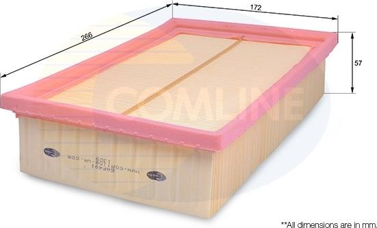 Comline EAF491 - Gaisa filtrs autodraugiem.lv