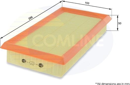 Comline EAF445 - Gaisa filtrs autodraugiem.lv