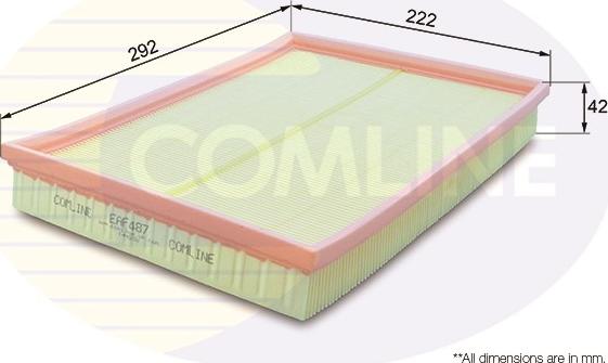 Comline EAF487 - Gaisa filtrs autodraugiem.lv