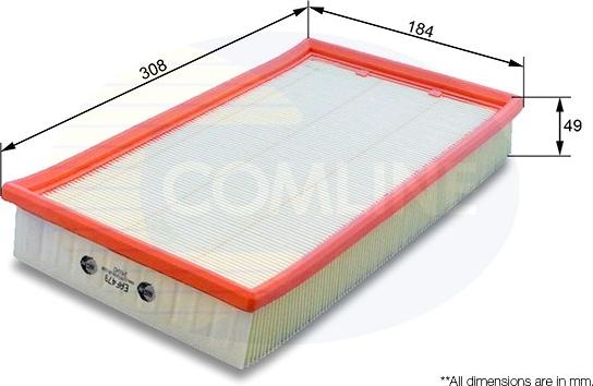 Comline EAF479 - Gaisa filtrs autodraugiem.lv