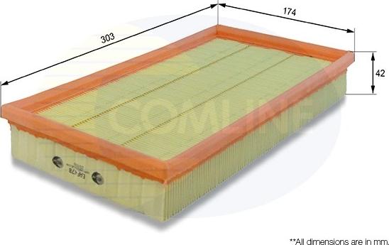 Comline EAF478 - Gaisa filtrs autodraugiem.lv