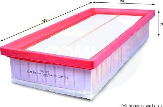 Comline EAF555 - Gaisa filtrs autodraugiem.lv