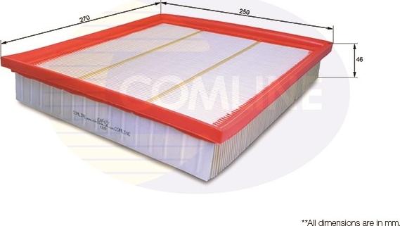 Comline EAF651 - Gaisa filtrs autodraugiem.lv