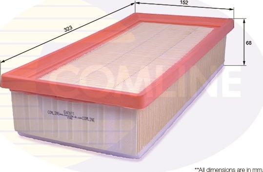 Comline EAF611 - Gaisa filtrs autodraugiem.lv