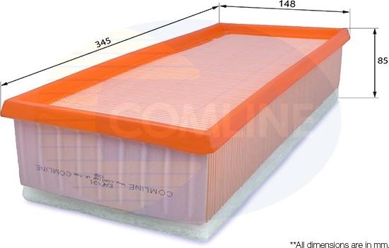 Comline EAF631 - Gaisa filtrs autodraugiem.lv