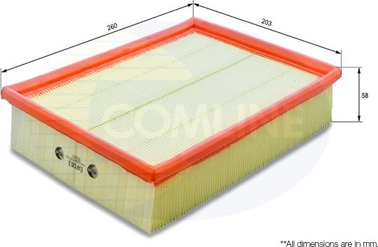 Comline EAF063 - Gaisa filtrs autodraugiem.lv