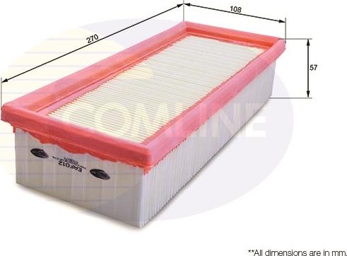 Comline EAF012 - Gaisa filtrs autodraugiem.lv