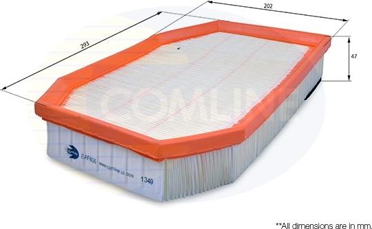 Comline EAF806 - Gaisa filtrs autodraugiem.lv