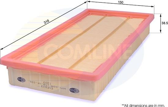 Comline EAF823 - Gaisa filtrs autodraugiem.lv