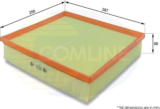 Comline EAF345 - Gaisa filtrs autodraugiem.lv