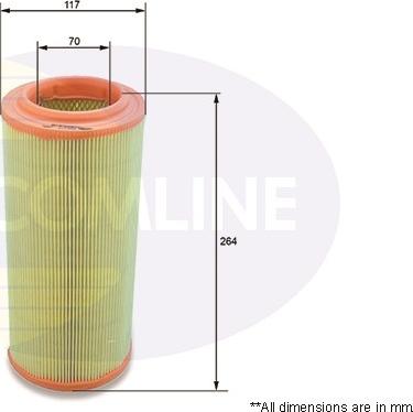 Comline EAF328 - Gaisa filtrs autodraugiem.lv