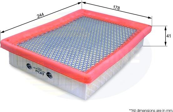 Comline EAF244 - Gaisa filtrs autodraugiem.lv