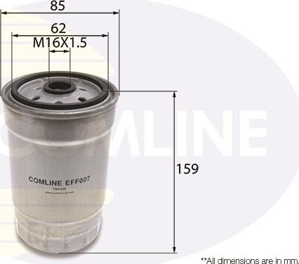Comline EFF007 - Degvielas filtrs autodraugiem.lv