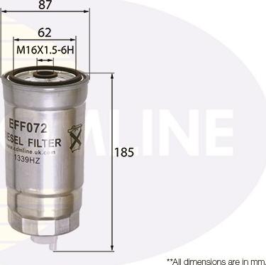 Comline EFF072 - Degvielas filtrs autodraugiem.lv