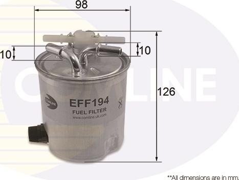 Comline EFF194 - Degvielas filtrs autodraugiem.lv
