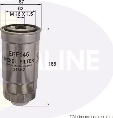 Comline EFF146 - Degvielas filtrs autodraugiem.lv