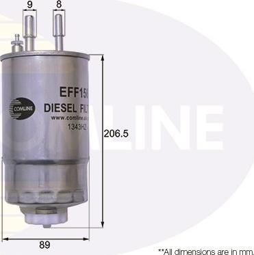 Comline EFF156 - Degvielas filtrs autodraugiem.lv