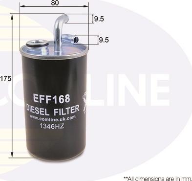 Comline EFF168 - Degvielas filtrs autodraugiem.lv