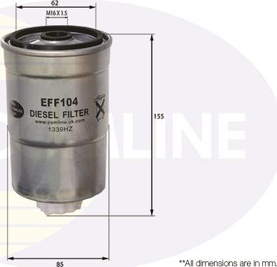 Comline EFF104 - Degvielas filtrs autodraugiem.lv