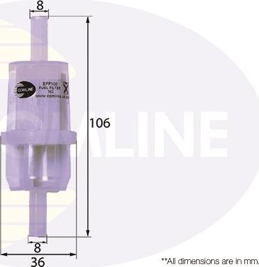 Comline EFF100 - Degvielas filtrs autodraugiem.lv