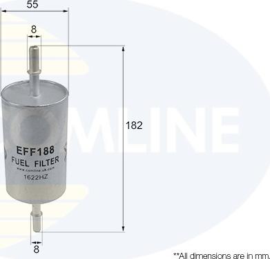 Comline EFF188 - Degvielas filtrs autodraugiem.lv