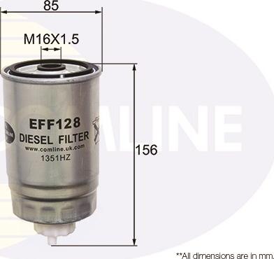 Comline EFF128 - Degvielas filtrs autodraugiem.lv