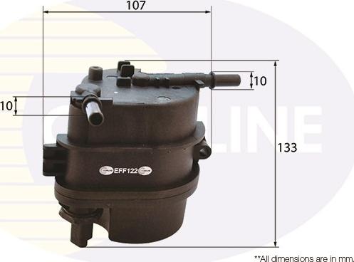 Comline EFF122 - Degvielas filtrs autodraugiem.lv