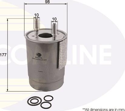 Comline EFF317D - Degvielas filtrs autodraugiem.lv