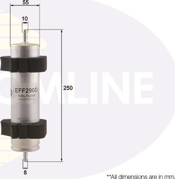 Comline EFF290D - Degvielas filtrs autodraugiem.lv