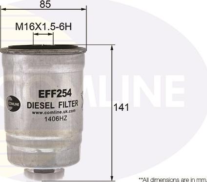 Comline EFF254 - Degvielas filtrs autodraugiem.lv