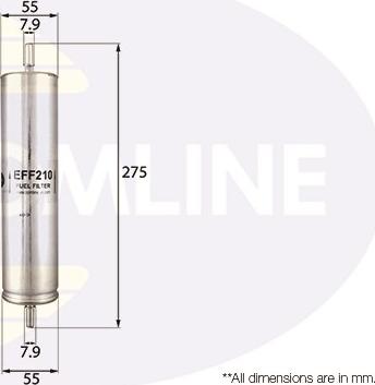 Comline EFF210 - Degvielas filtrs autodraugiem.lv