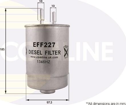Comline EFF227 - Degvielas filtrs autodraugiem.lv