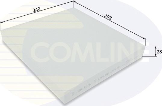 Comline EKF416 - Filtrs, Salona telpas gaiss autodraugiem.lv