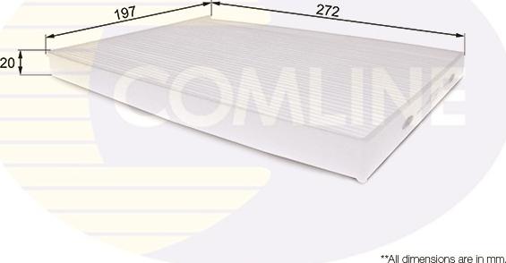 Comline EKF190 - Filtrs, Salona telpas gaiss autodraugiem.lv