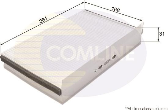 Comline EKF150 - Filtrs, Salona telpas gaiss autodraugiem.lv