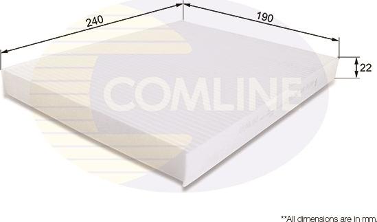 Comline EKF151 - Filtrs, Salona telpas gaiss autodraugiem.lv