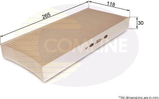 Comline EKF111 - Filtrs, Salona telpas gaiss autodraugiem.lv