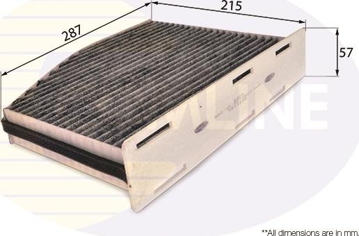 Comline EKF118A - Filtrs, Salona telpas gaiss autodraugiem.lv