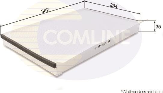 Comline EKF175 - Filtrs, Salona telpas gaiss autodraugiem.lv