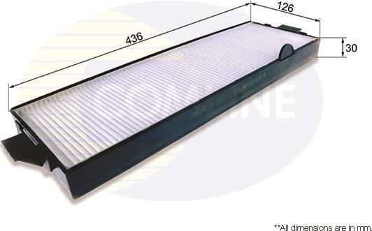 Comline EKF345 - Filtrs, Salona telpas gaiss autodraugiem.lv