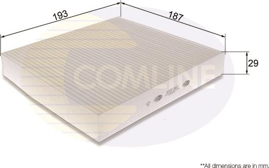 Comline EKF382 - Filtrs, Salona telpas gaiss autodraugiem.lv