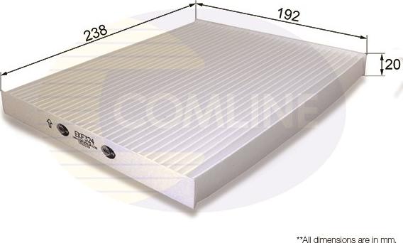 Comline EKF324 - Filtrs, Salona telpas gaiss autodraugiem.lv